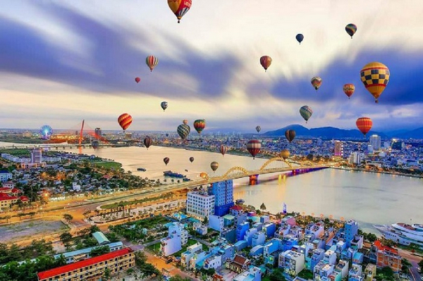 Hình ảnh lễ hội khinh khí cầu ở Đà Nẵng