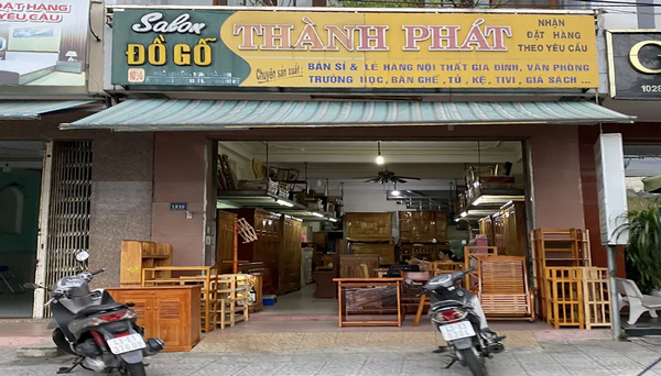 Cửa hàng Thành Phát - địa điểm chuyên bàn ghế ở Đà Nẵng 