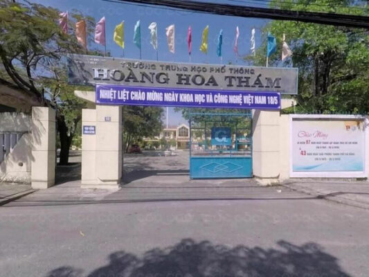 Trường THPT Hoàng Hoa Thám là một trong những trường có uy tín tại Đà Nẵng