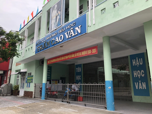 Trường tiểu học Trần Cao Vân Đà Nẵng - top các trường tiểu học ở Đà Nẵng được ba mẹ review tốt 