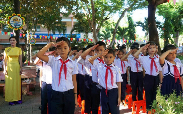Trường Tiểu Học Hải Vân - các trường tiểu học ở quận Liên Chiểu Đà Nẵng có khuôn viên rộng 