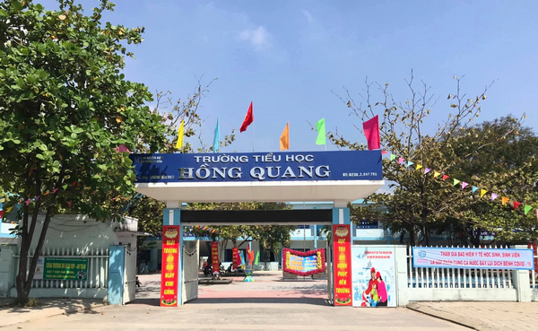 Trường Tiểu Học Hồng Quang - top các trường tiểu học ở quận Liên Chiểu Đà Nẵng uy tín nhất 