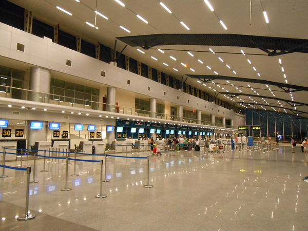 Sơ đồ ga quốc nội sân bay Đà Nẵng