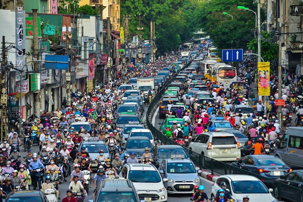 Tắc đường thường xuyên ở thành phố Đà Nẵng 