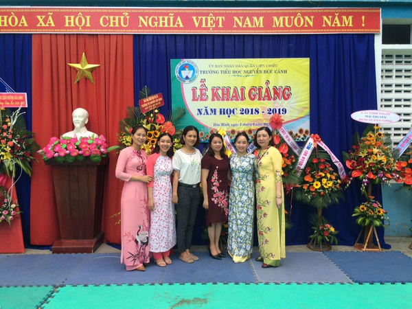 Trường Tiểu Học Nguyễn Đức Cảnh Đà Nẵng tự hào có đội ngũ giáo viên 100% tốt nghiệp Đại học