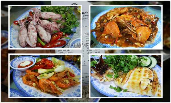Chi phí ăn uống tại Đà Nẵng rất rẻ và đa dạng món ăn 