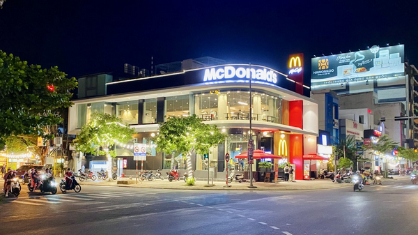 Cửa hàng McDonald's Đà Nẵng dễ dàng tiếp cận từ nhiều khu vực trong thành phố
