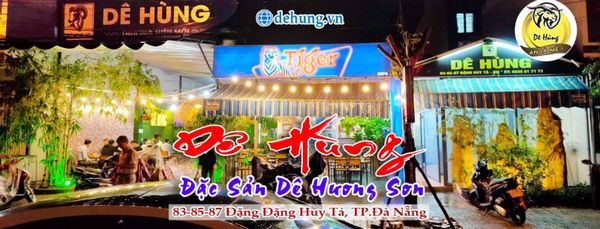 Nhà hàng Dê Hùng nổi tiếng là quán dê ngon mà hầu như dân nhậu tại Đà Nẵng nào cũng biết đến.