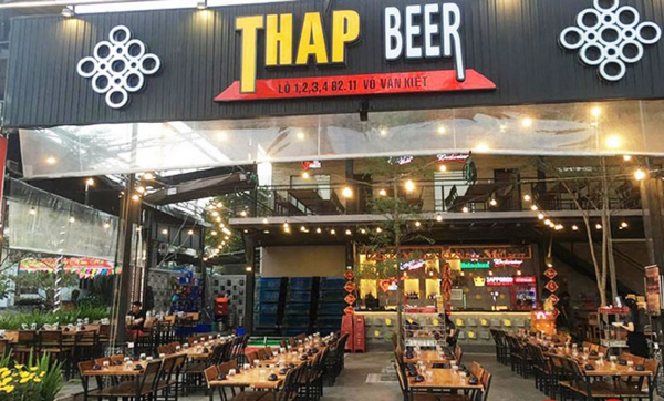 Tháp Beer Võ Văn Kiệt - quán bia tươi Đà Nẵng giá bình dân 