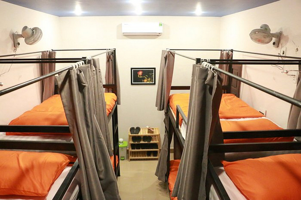 Phòng nghỉ tại nhà nghỉ Otium Hostel đa dạng và linh hoạt theo du khách 