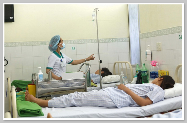 Đội ngũ y tá của bệnh viện Đa khoa Đà Nẵng chuyên nghiệp và nhiệt tình với bệnh nhân 