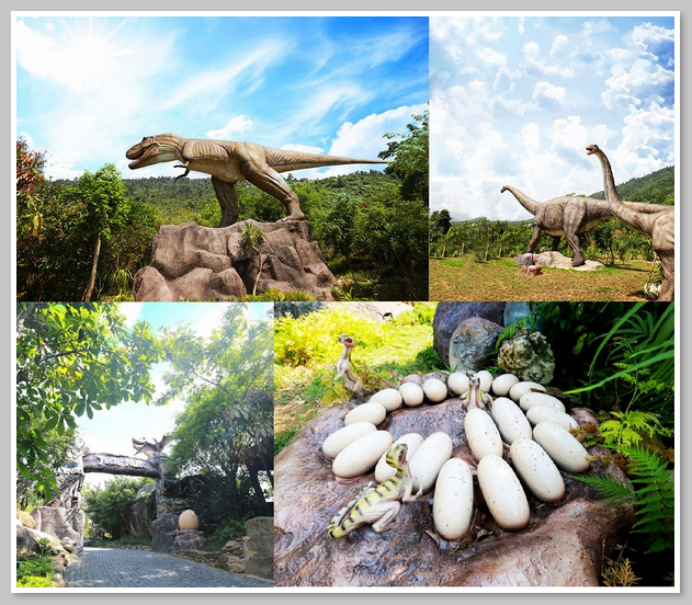 Công viên khủng long ở Núi Thần Tài Đà Nẵng