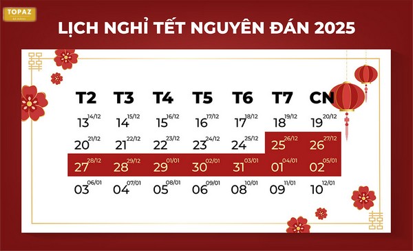 Lịch Nghỉ Tết Nguyên Đán 2025 Tại Đà Nẵng